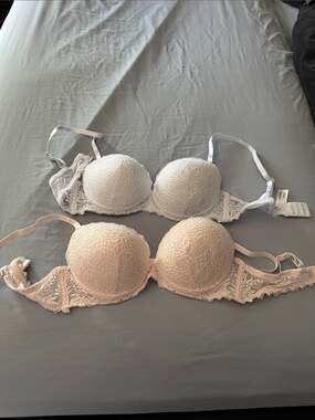 Rene Rofe | Wild Dream Lace Push-Up Bra - Bundle Size 36B NWOT
